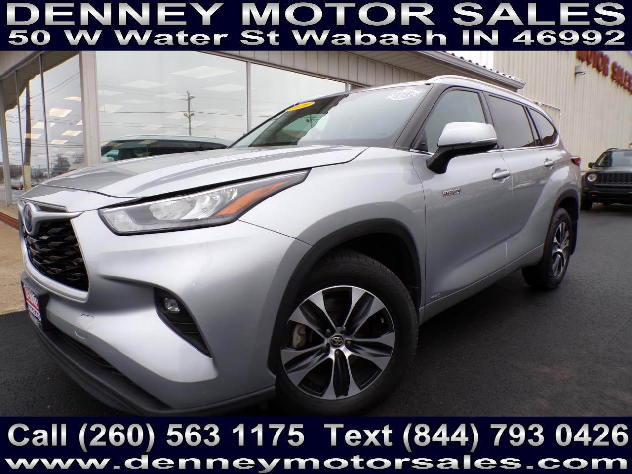 2020 Toyota Highlander Hybrid XLE AWD (Natl)