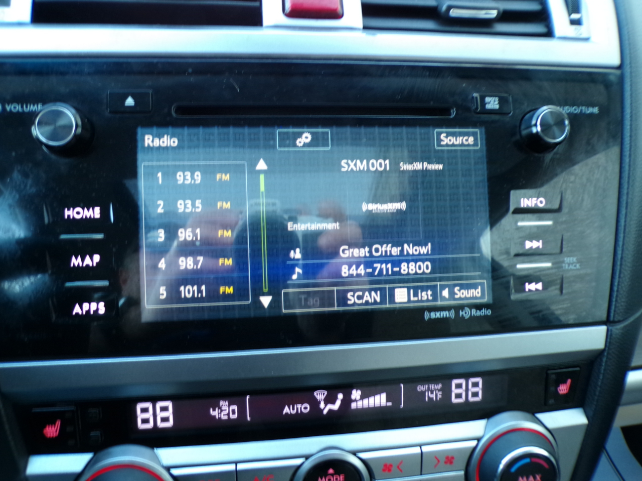 Subaru Outback 4dr Wgn 2.5i Limited 2015