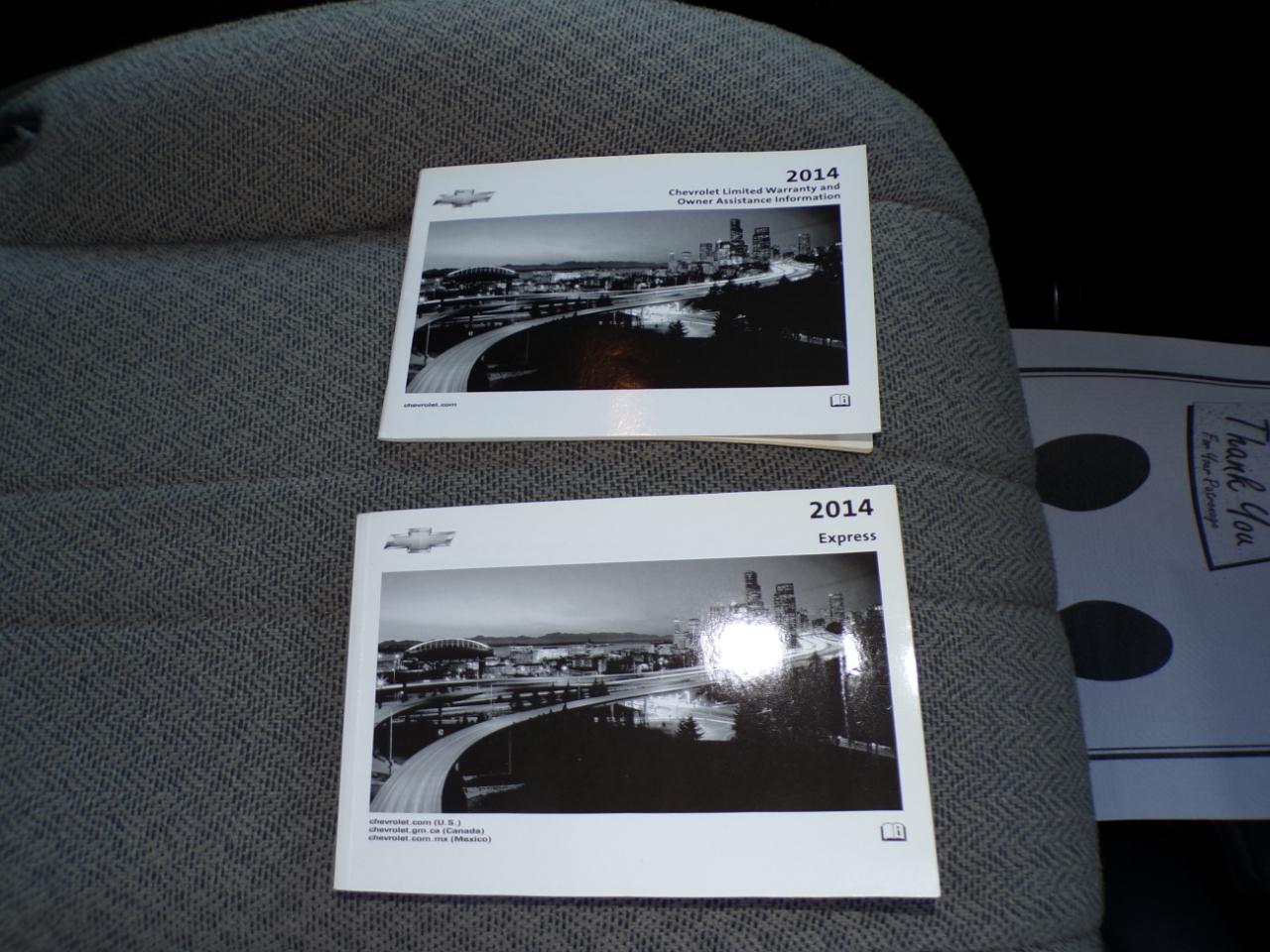 Chevrolet Express Passenger RWD 1500 135" LT 2014