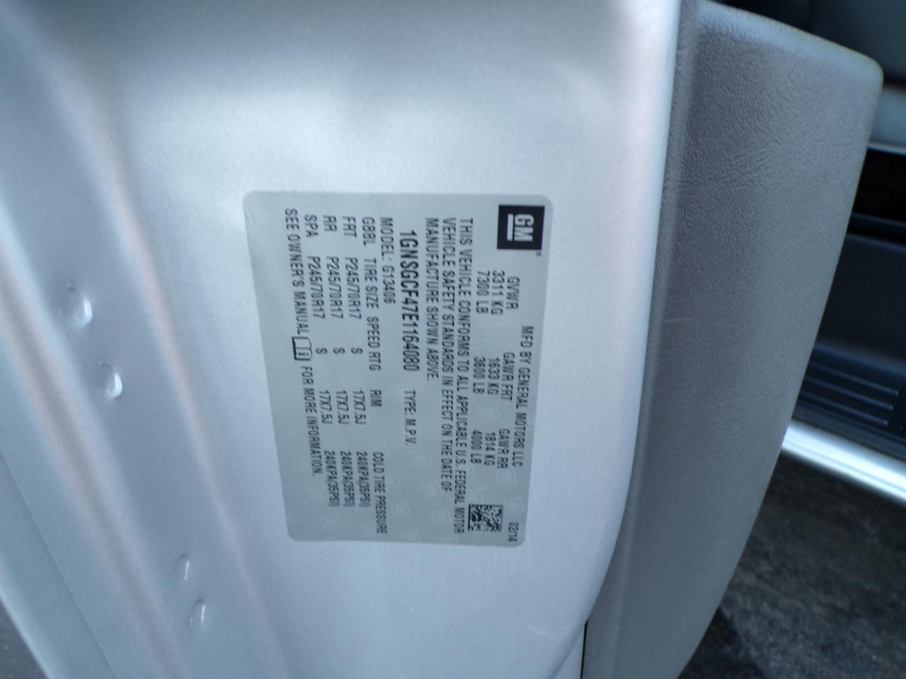 Chevrolet Express Passenger RWD 1500 135" LT 2014