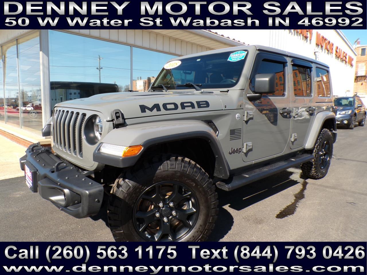 2018 Jeep Wrangler Unlimited Moab 4x4