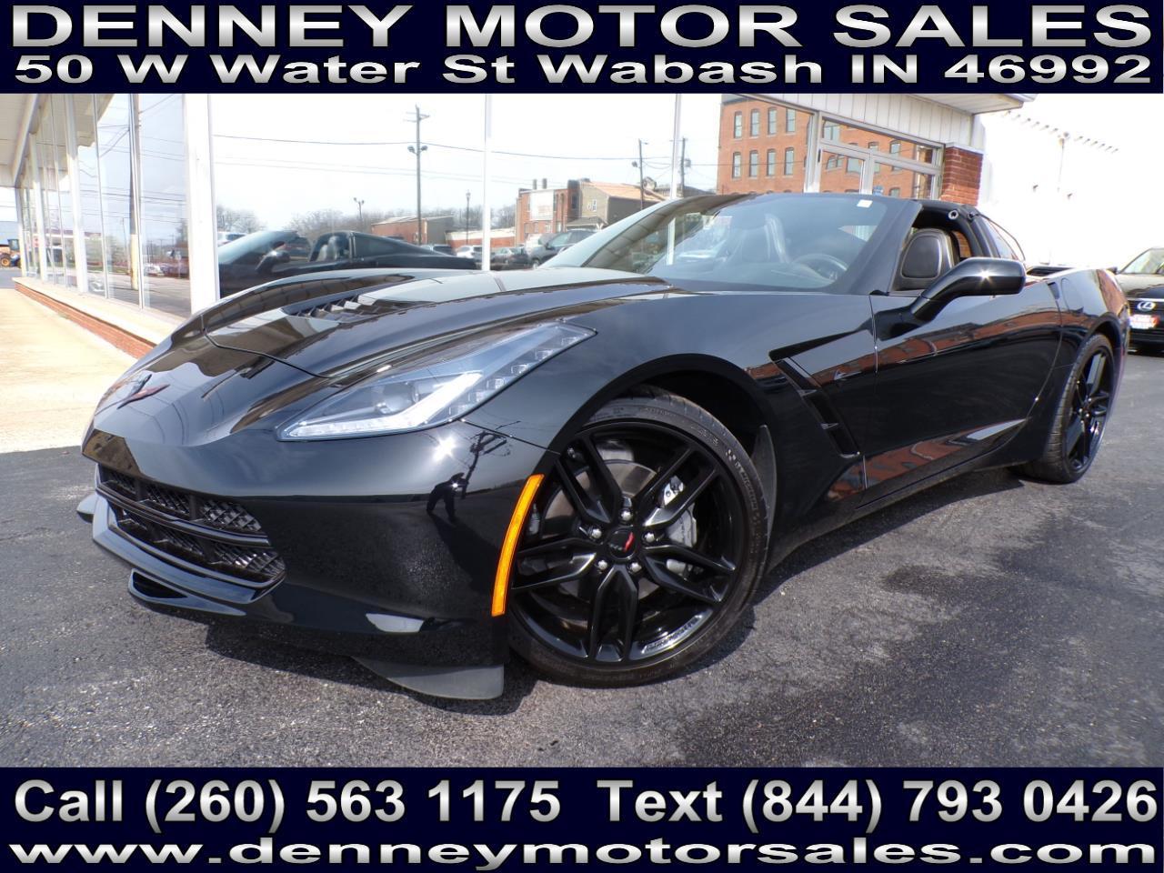 2019 Chevrolet Corvette 2dr Stingray Cpe w/1LT