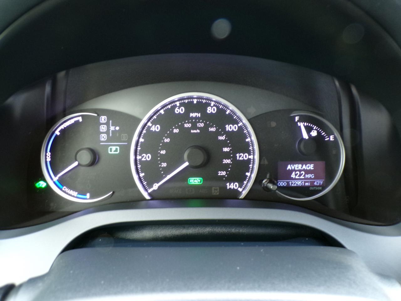 Lexus CT 200h FWD 4dr Hybrid 2012