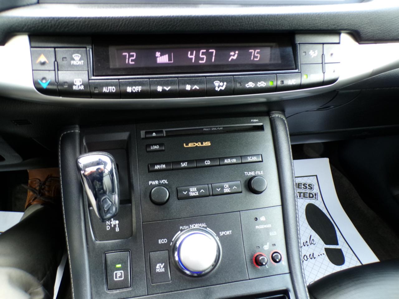 Lexus CT 200h FWD 4dr Hybrid 2012