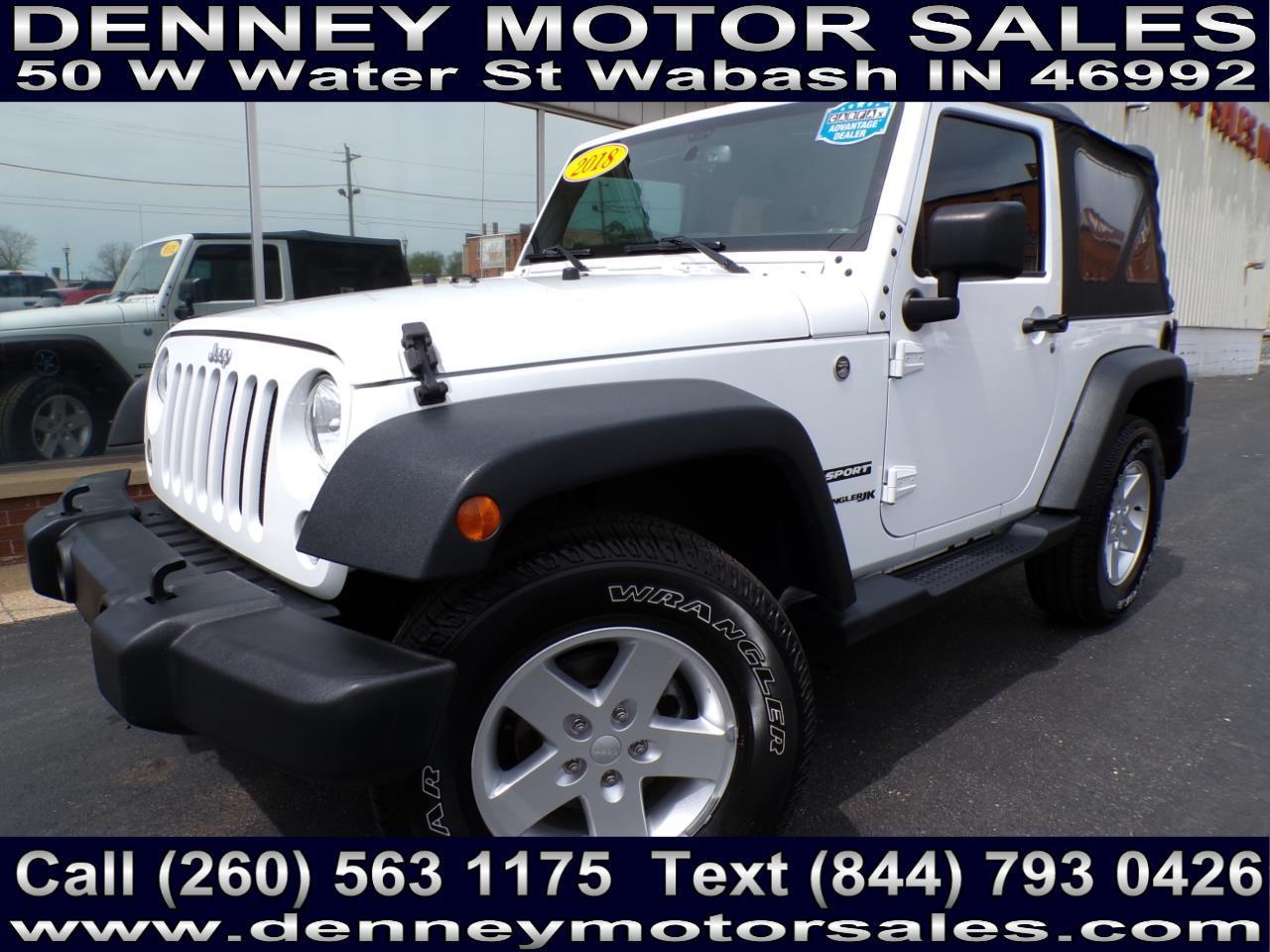 Jeep Wrangler JK Sport S 4x4 2018