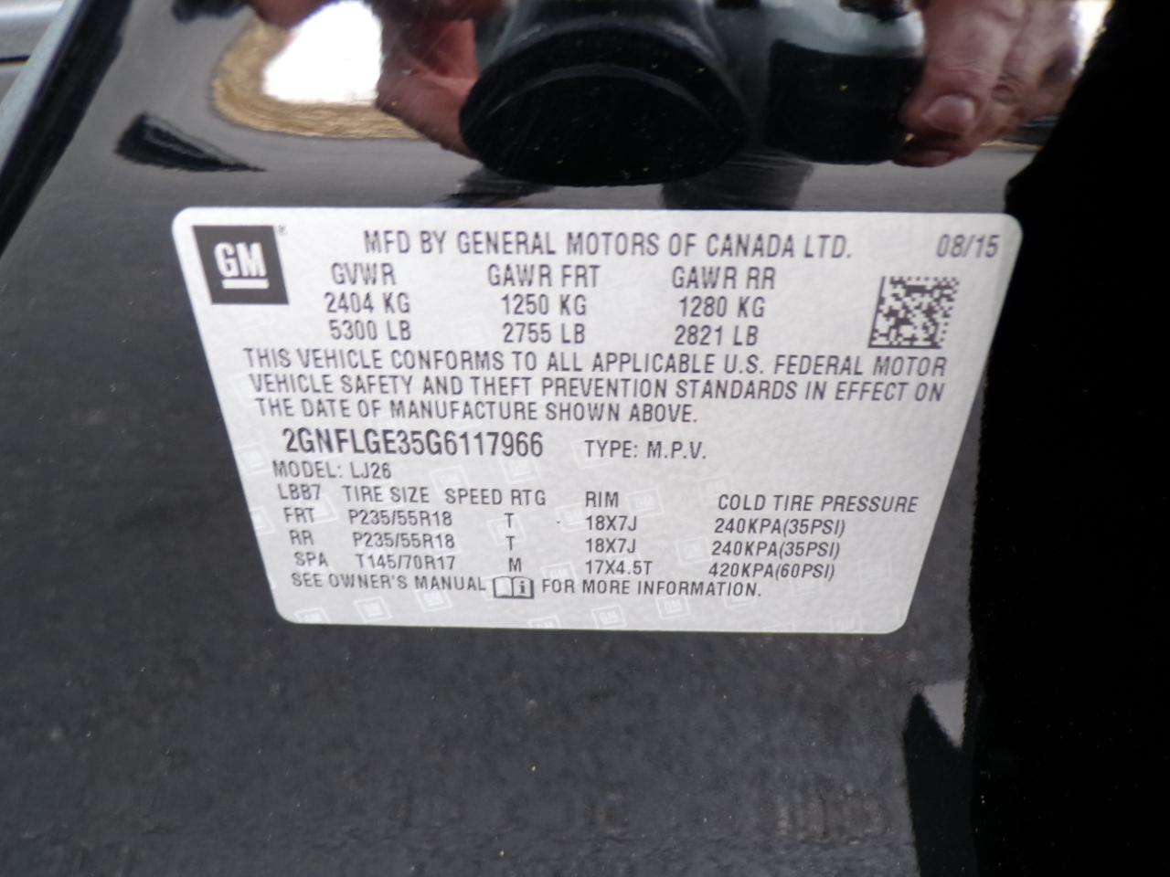 Chevrolet Equinox AWD 4dr LTZ 2016