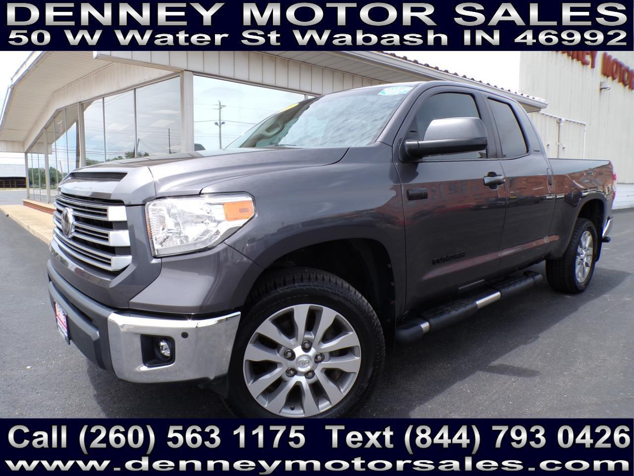 Toyota Tundra 4WD Truck Double Cab 5.7L FFV V8 6-Spd AT LTD (Natl) 2015