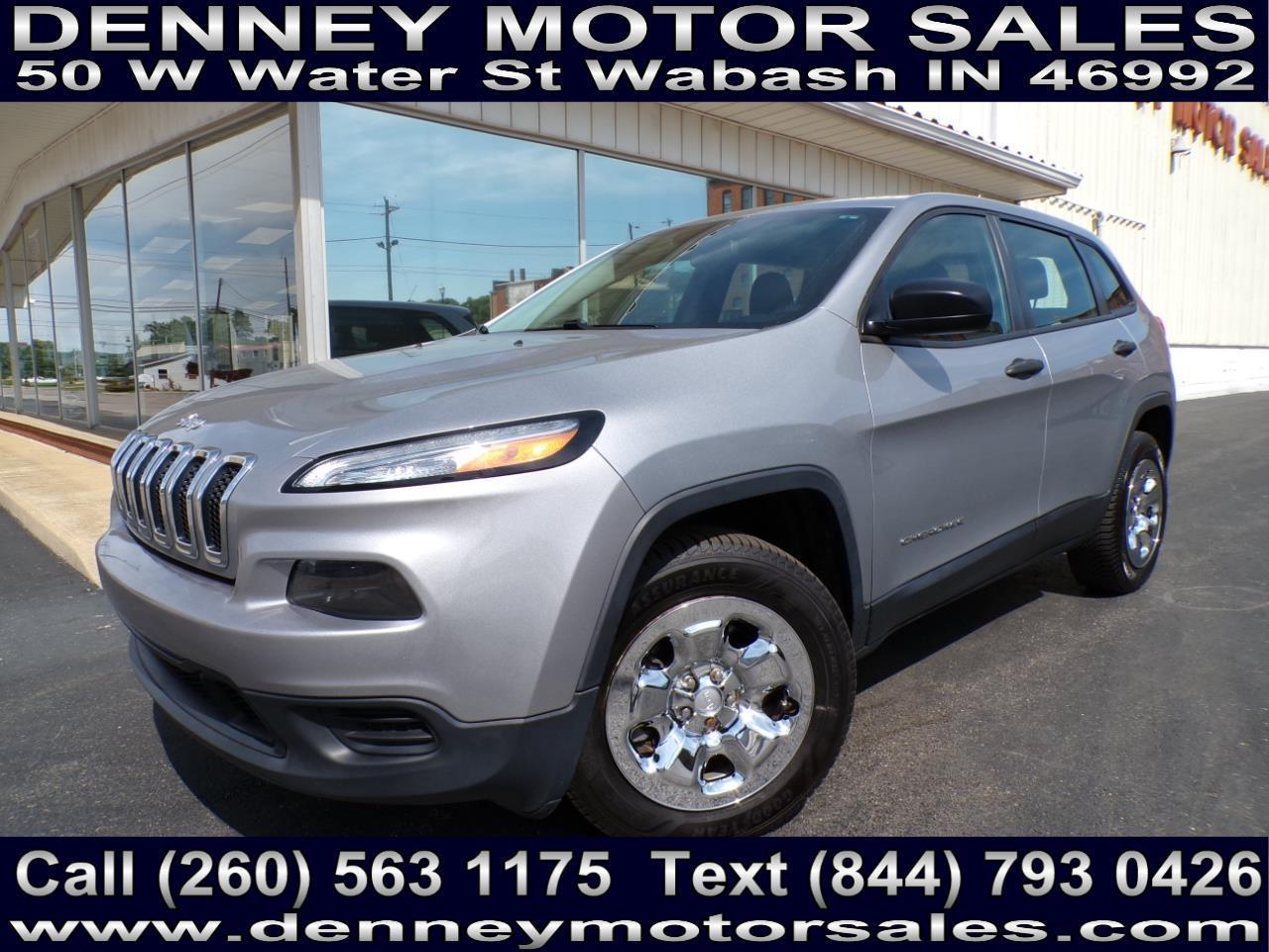 2014 Jeep Cherokee 4WD 4dr Sport