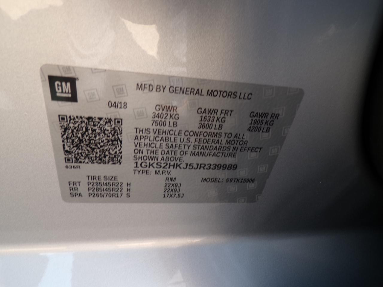 GMC Yukon XL 4WD 4dr Denali 2018