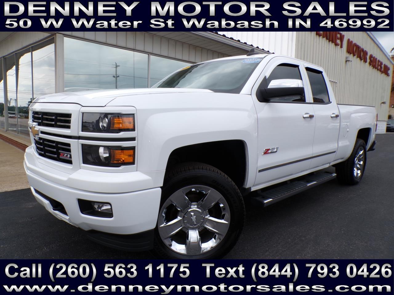 Chevrolet Silverado 1500 4WD Double Cab 143.5" LT w/2LT 2015