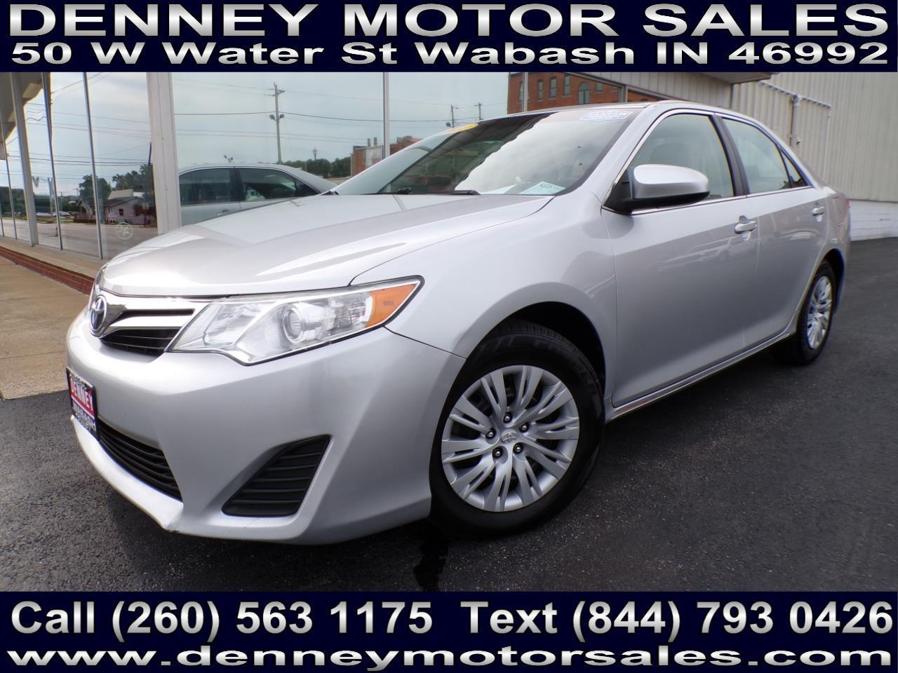 Toyota Camry 4dr Sdn I4 Auto LE (Natl) 2012