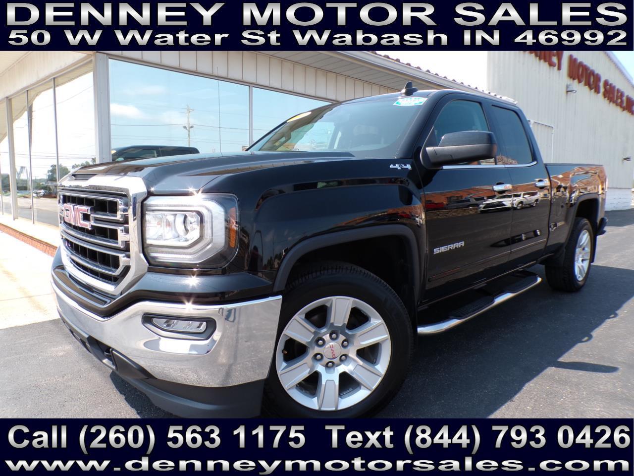 GMC Sierra 1500 4WD Double Cab 143.5" SLE 2016