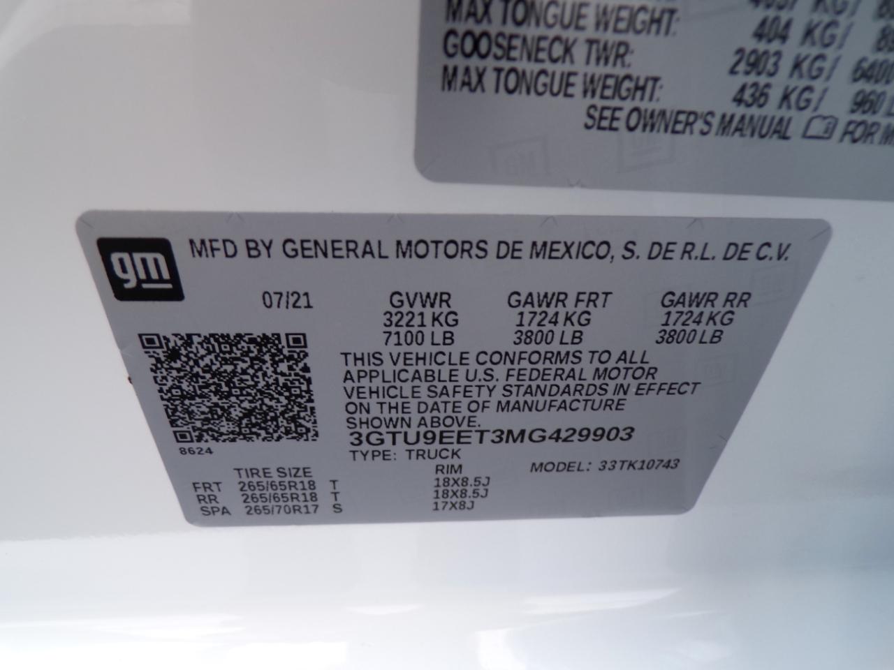 GMC Sierra 1500 4WD Crew Cab 157" AT4 2021