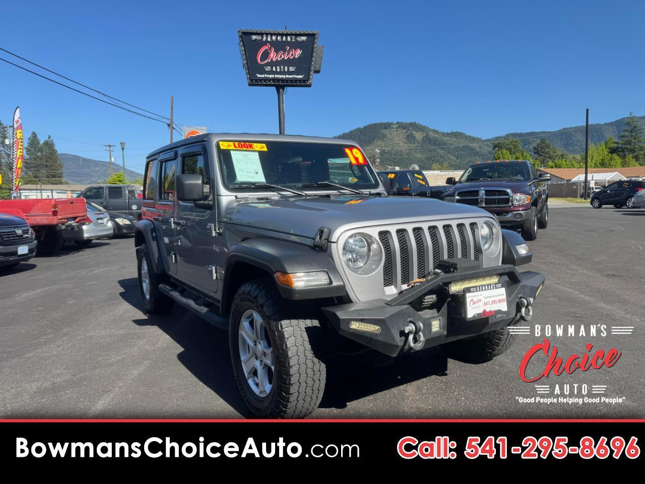 2019 Jeep Wrangler SPORT