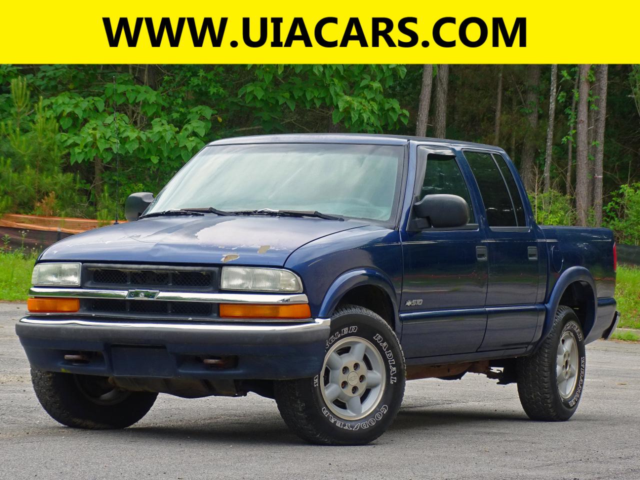 2001 Chevrolet S-10 Crew Cab 123" WB 4WD LS