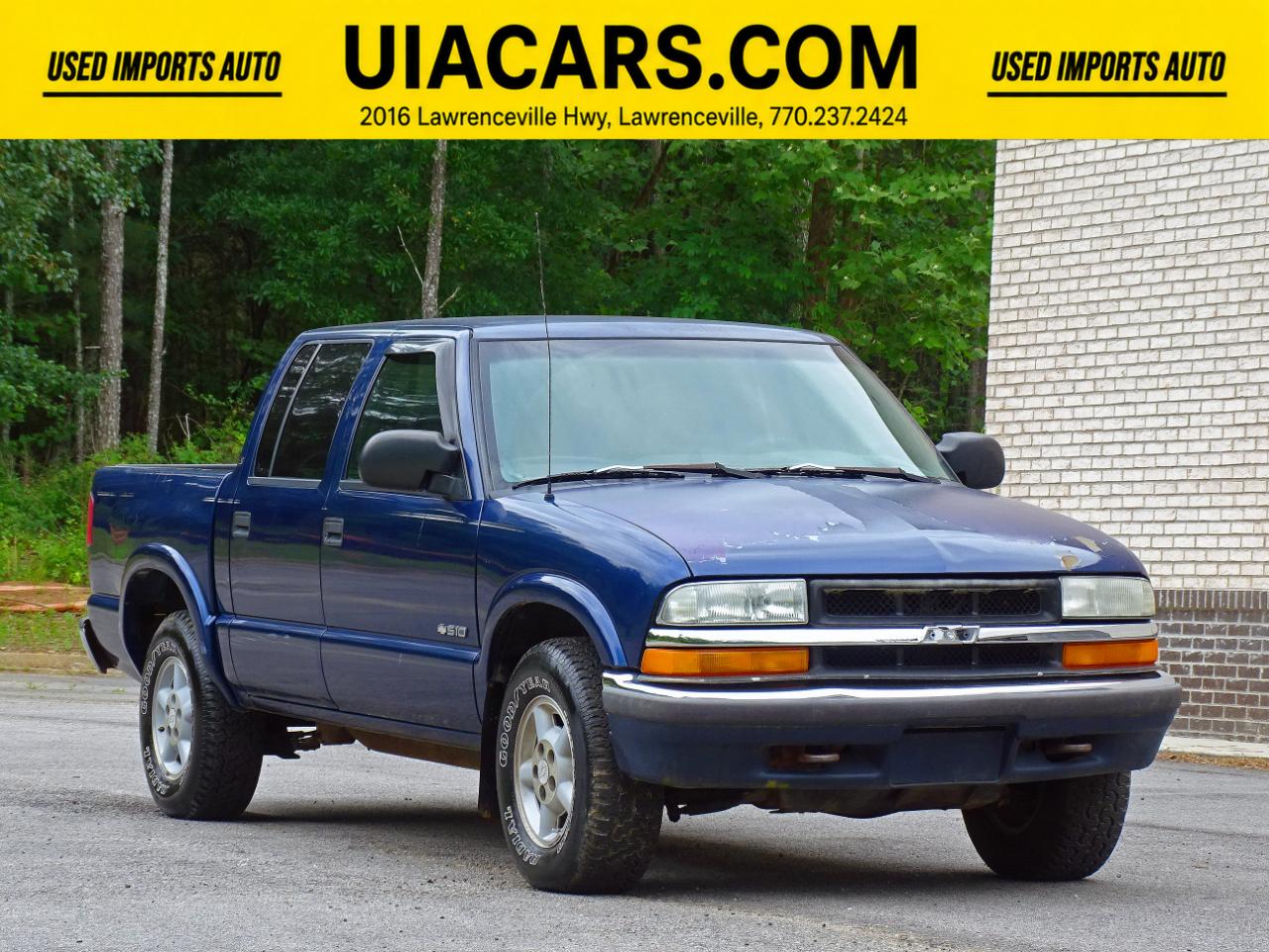 Chevrolet S-10 Crew Cab 123" WB 4WD LS 2001