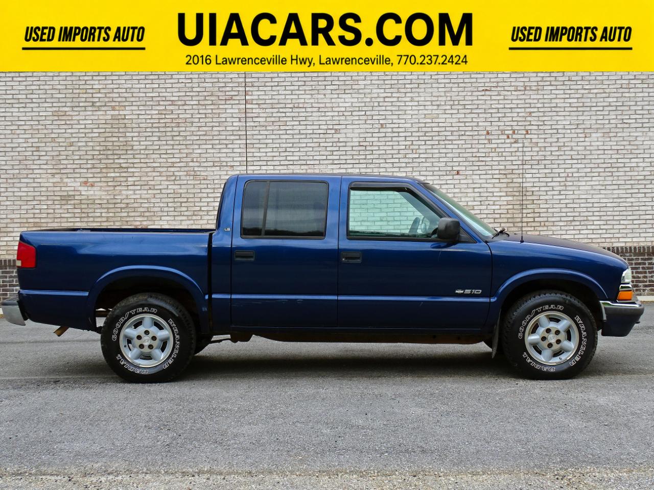 Chevrolet S-10 Crew Cab 123" WB 4WD LS 2001