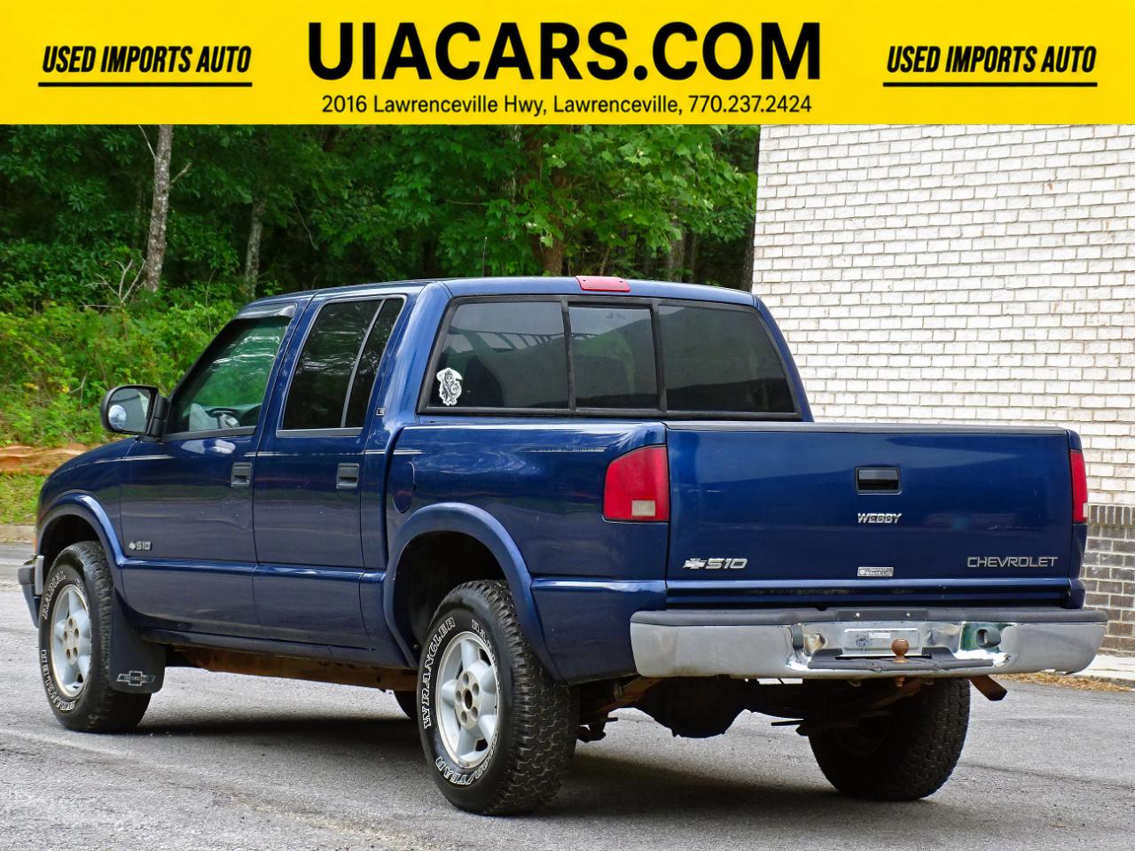 Chevrolet S-10 Crew Cab 123" WB 4WD LS 2001