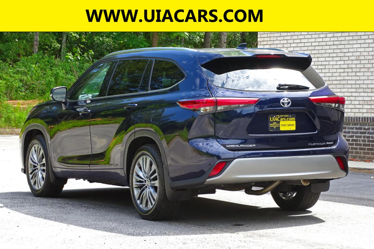Toyota Highlander Platinum AWD (Natl) 2022