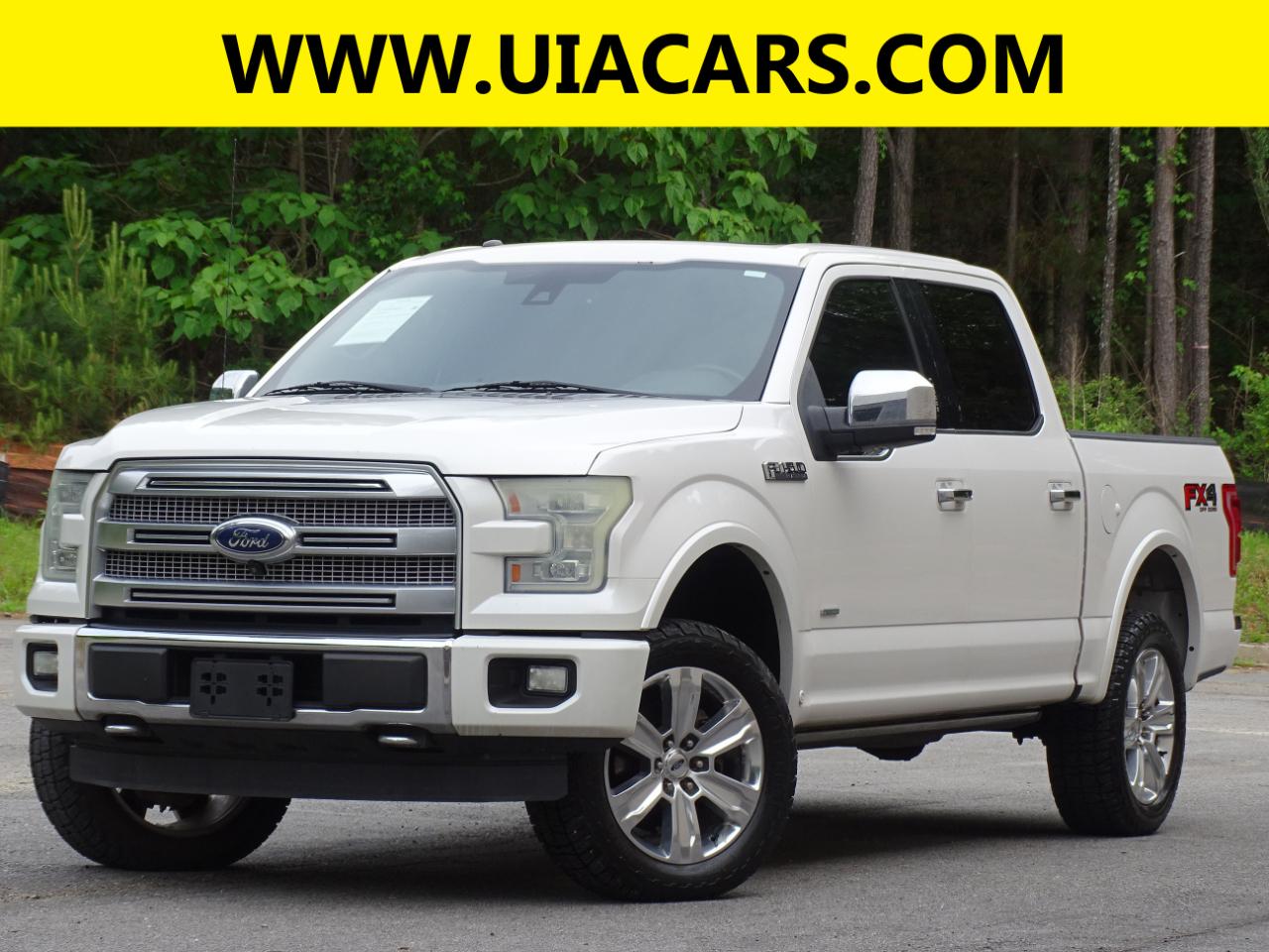 2015 Ford F-150 4WD SuperCrew 145" Platinum