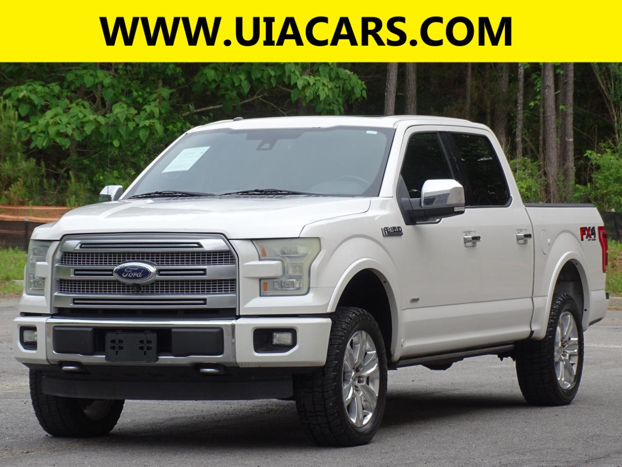 Ford F-150 4WD SuperCrew 145" Platinum 2015