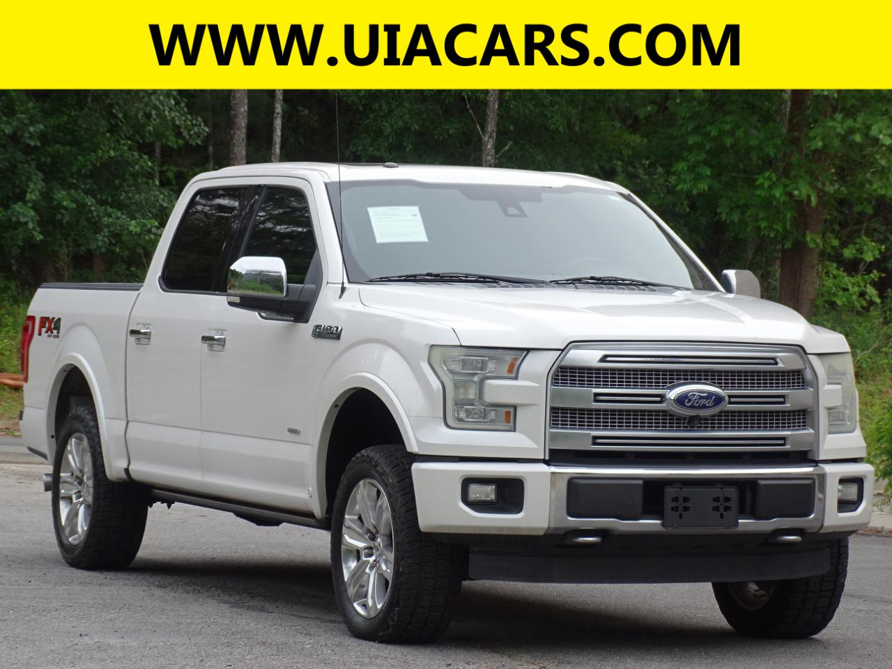 Ford F-150 4WD SuperCrew 145" Platinum 2015