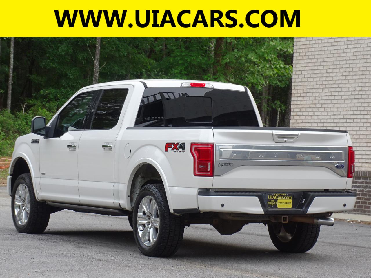 Ford F-150 4WD SuperCrew 145" Platinum 2015