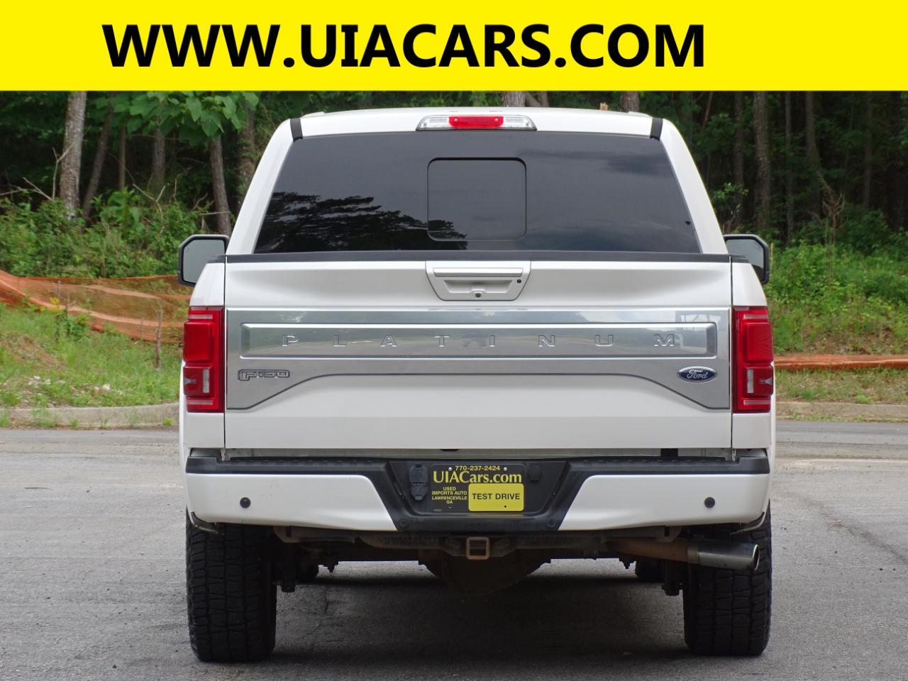Ford F-150 4WD SuperCrew 145" Platinum 2015
