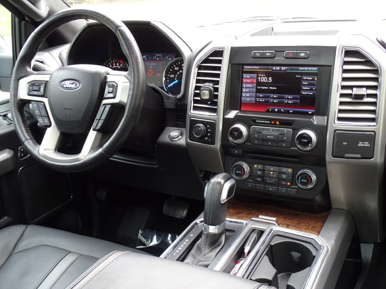 Ford F-150 4WD SuperCrew 145" Platinum 2015