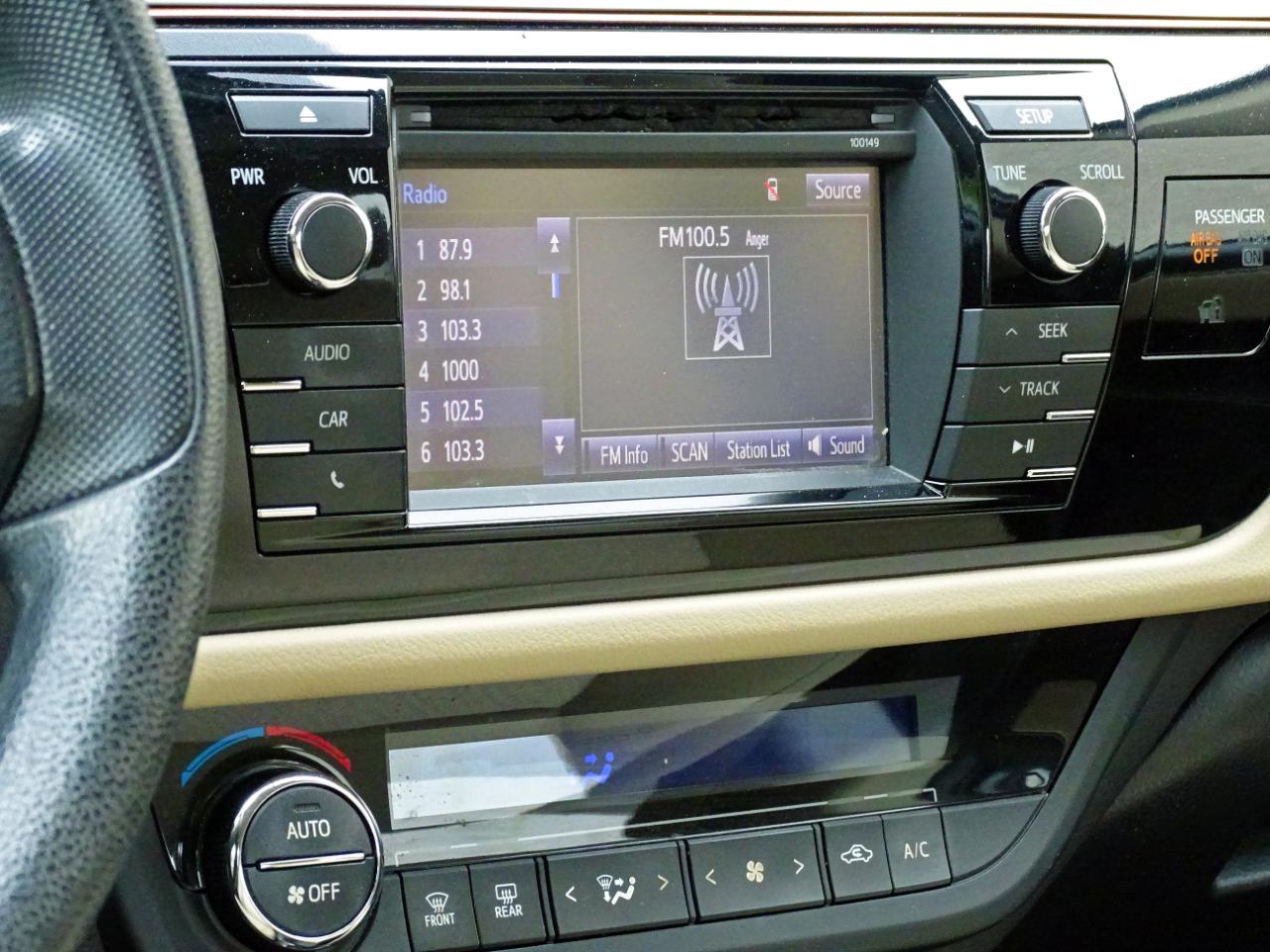 Toyota Corolla 4dr Sdn CVT LE (Natl) 2014
