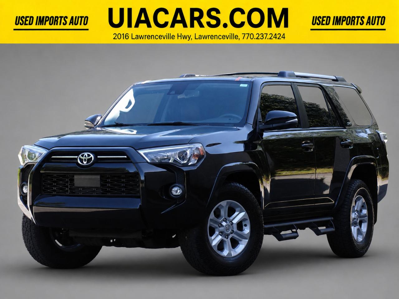 Midnight Black Metallic 2023 Toyota 4Runner SUV / Crossover 4X2 Automatic
