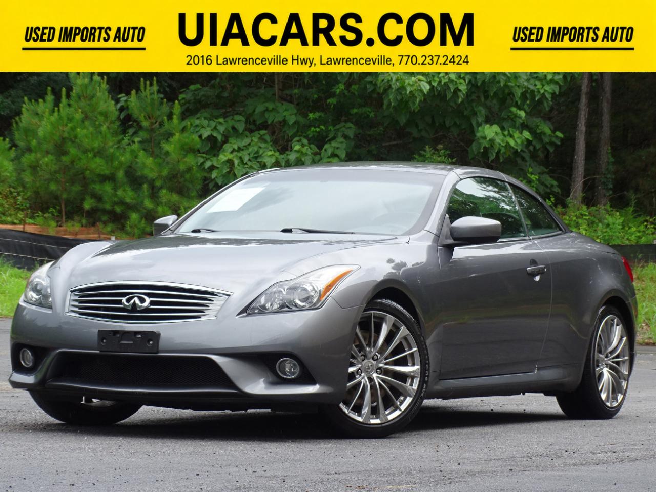 2013 Infiniti G37 Convertible 2dr Sport