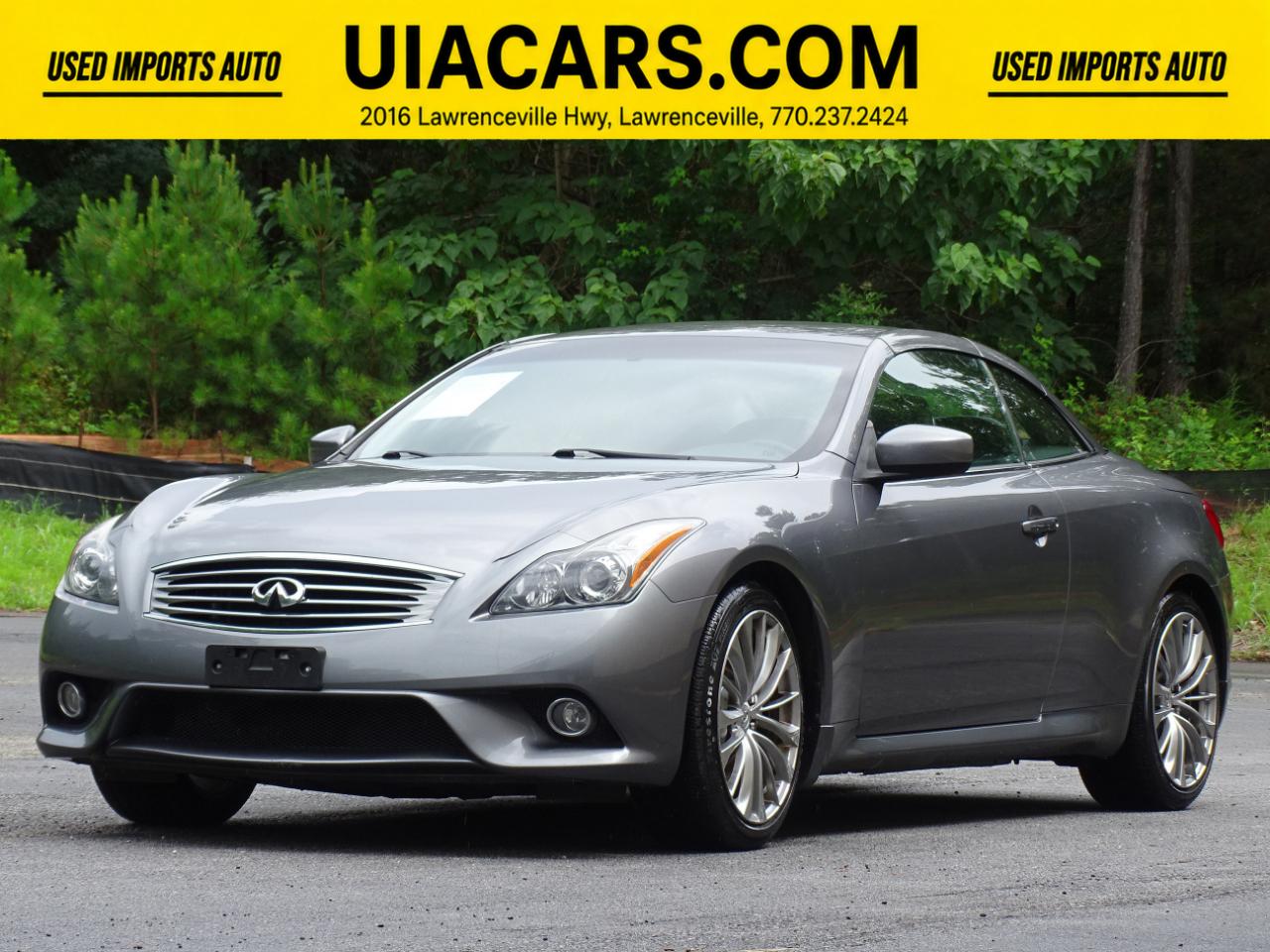 Infiniti G37 Convertible 2dr Sport 2013