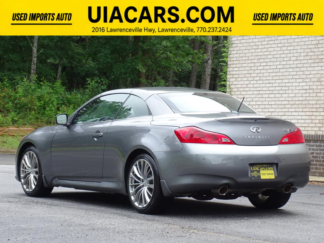 Infiniti G37 Convertible 2dr Sport 2013
