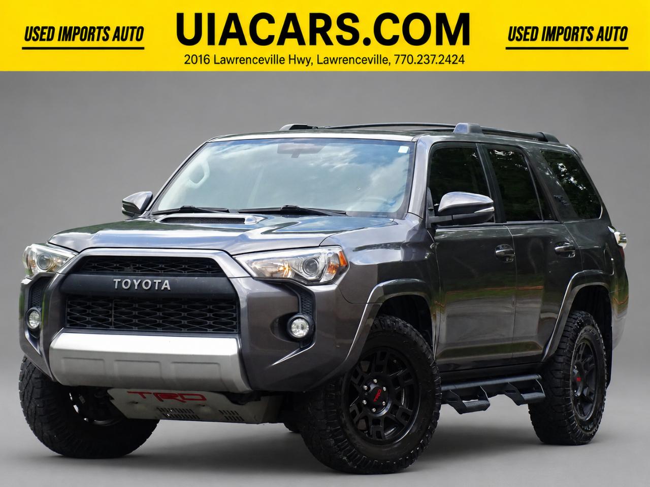 Magnetic Gray Metallic 2019 Toyota 4Runner SUV / Crossover Four-Wheel Drive Automatic