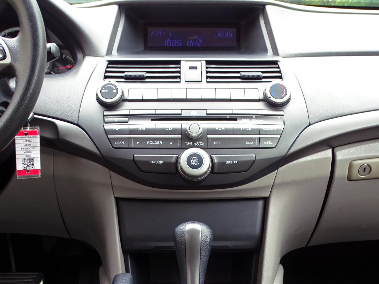 Honda Accord Sdn 4dr I4 Auto LX 2010