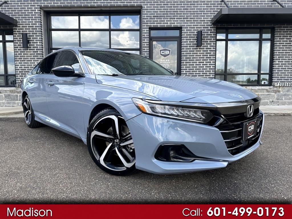Used 2021 Honda Accord Sport SE 1.5T CVT for Sale in Madison MS 39110
