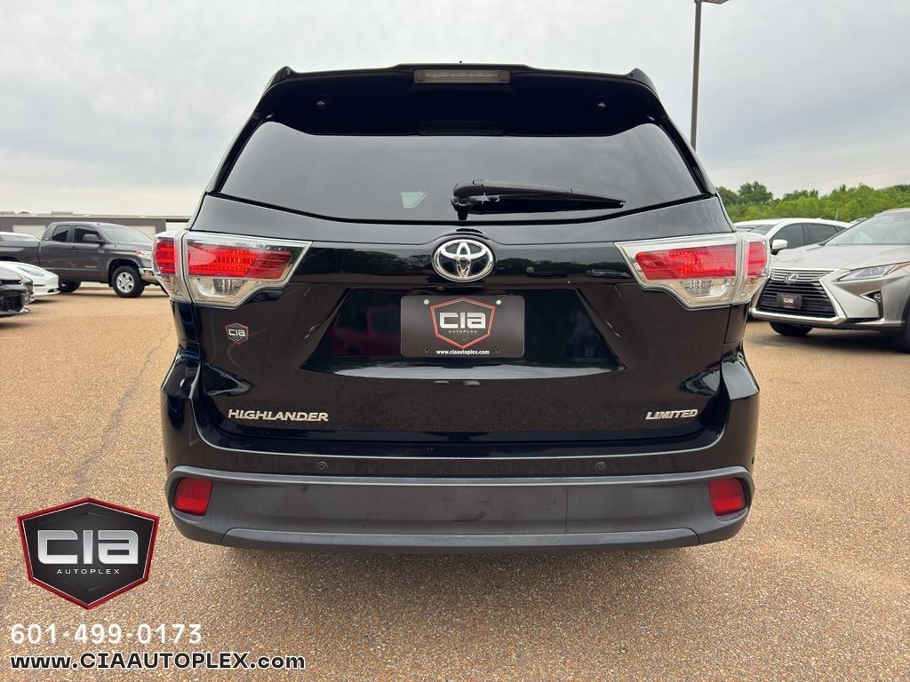 Toyota Highlander FWD 4dr V6 Limited (Natl) 2016