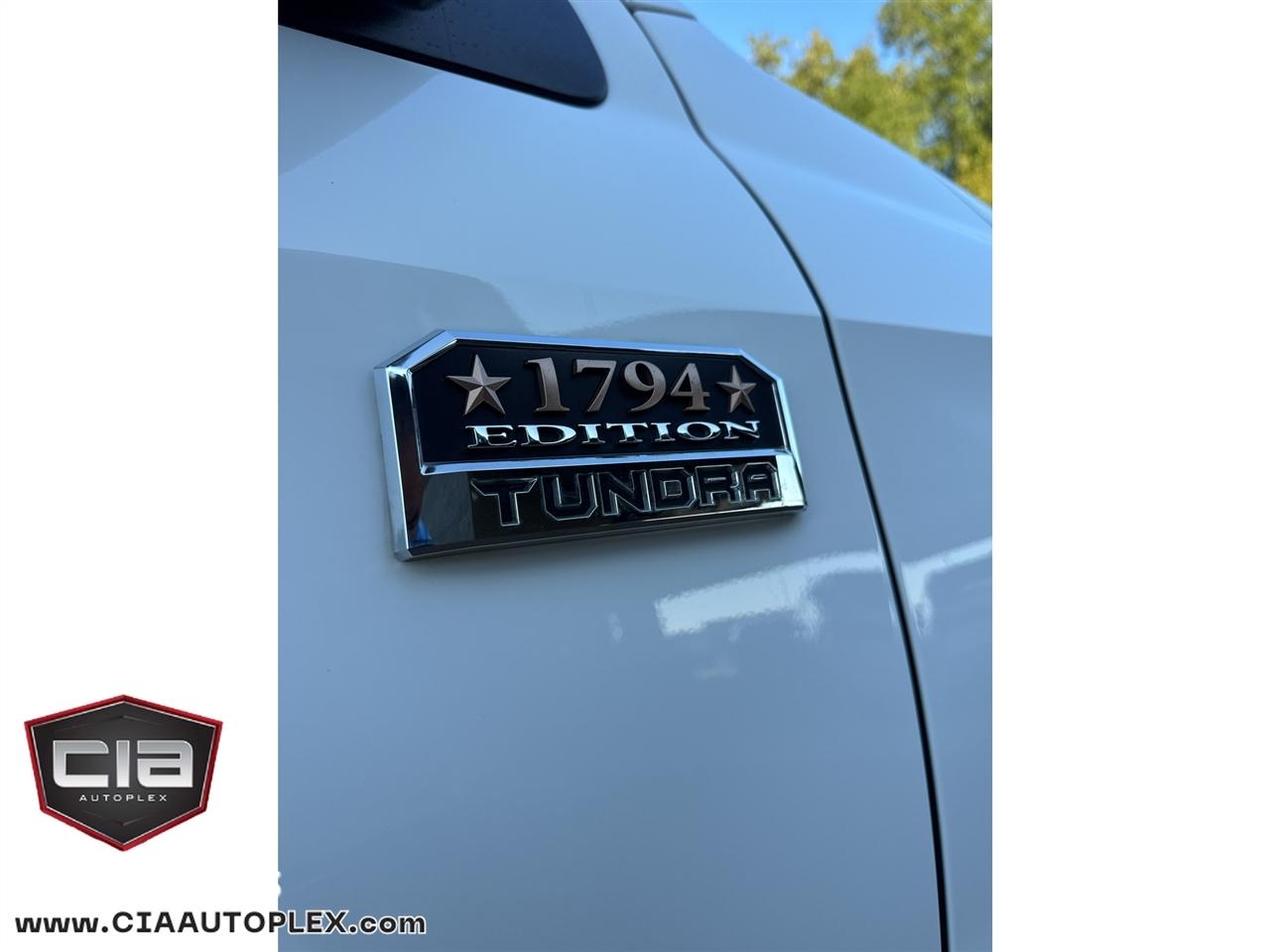 Toyota Tundra 4WD 1794 Edition CrewMax 5.5' Bed 5.7L (Natl) 2020