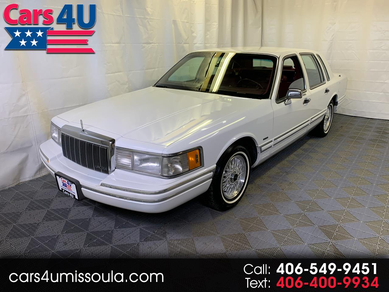 Used 1992 Lincoln Town Car Executive for Sale in Missoula MT 59808 Cars 4 U