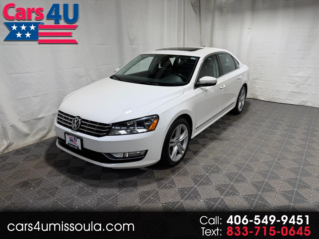 Volkswagen Passat 4dr Sdn 2.0L DSG TDI SEL Premium 2013
