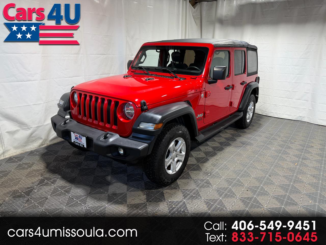 2018 Jeep Wrangler Unlimited Sport S 4x4
