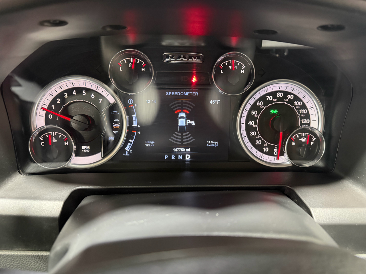 RAM 1500 Big Horn 4x4 Crew Cab 5'7" Box 2018