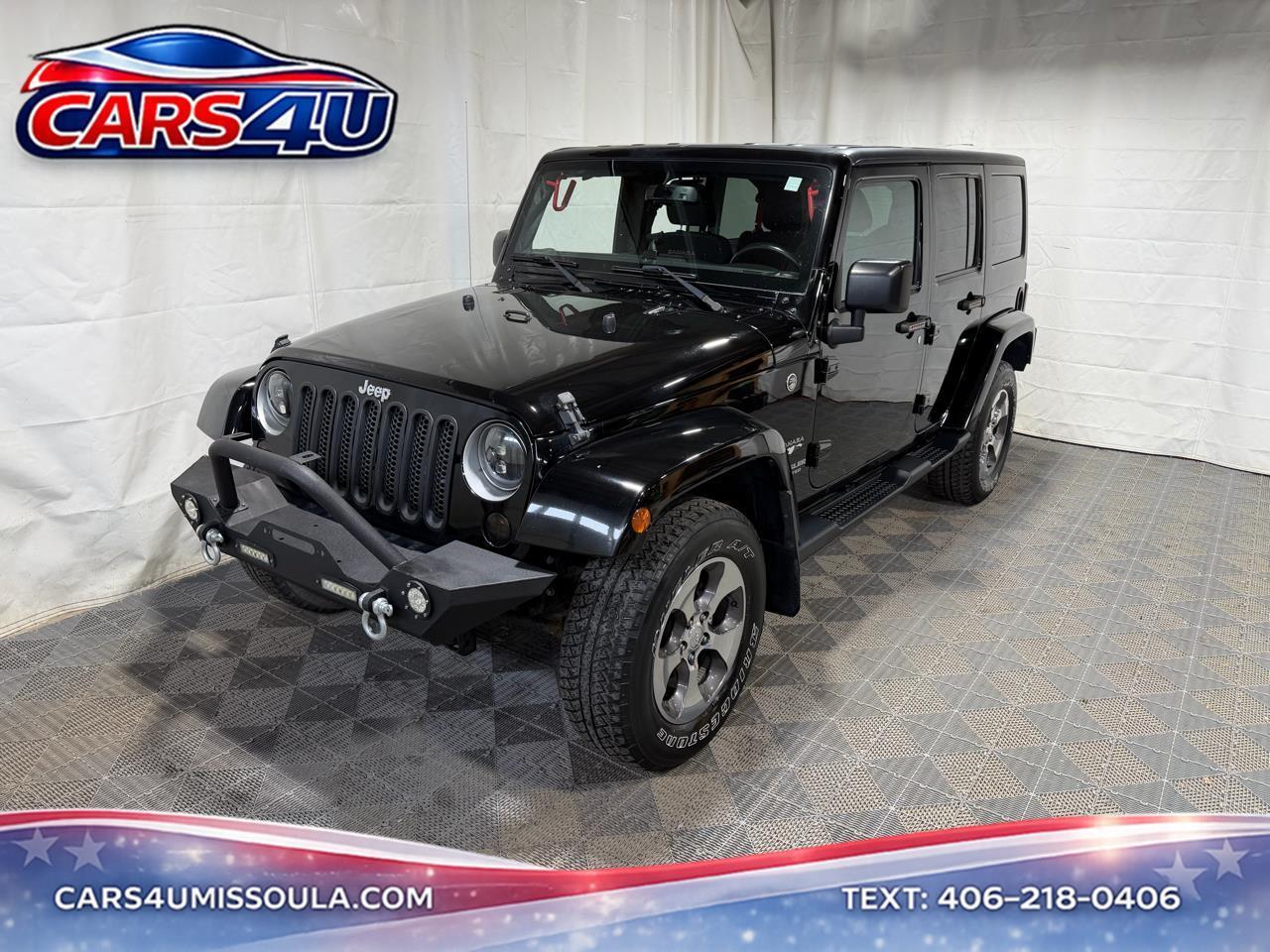 2017 Jeep Wrangler Unlimited 4WD 4dr Sahara