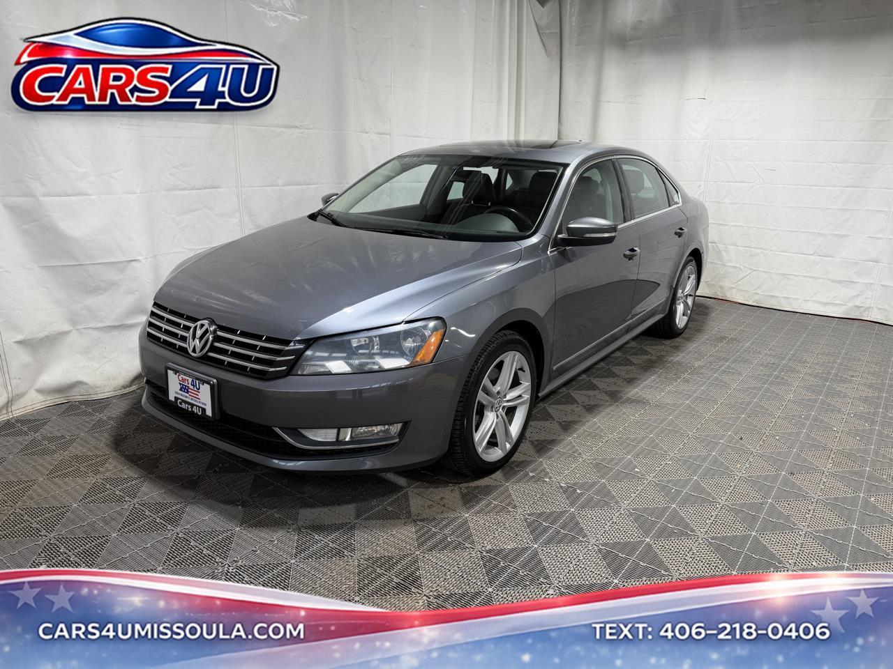 2013 Volkswagen Passat 4dr Sdn 2.0L DSG TDI SEL Premium