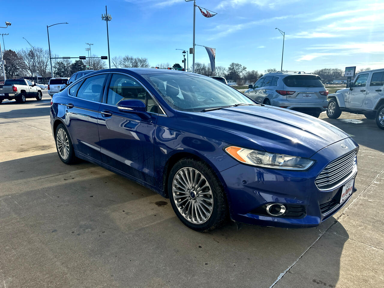 Ford Fusion 4dr Sdn Titanium FWD 2014
