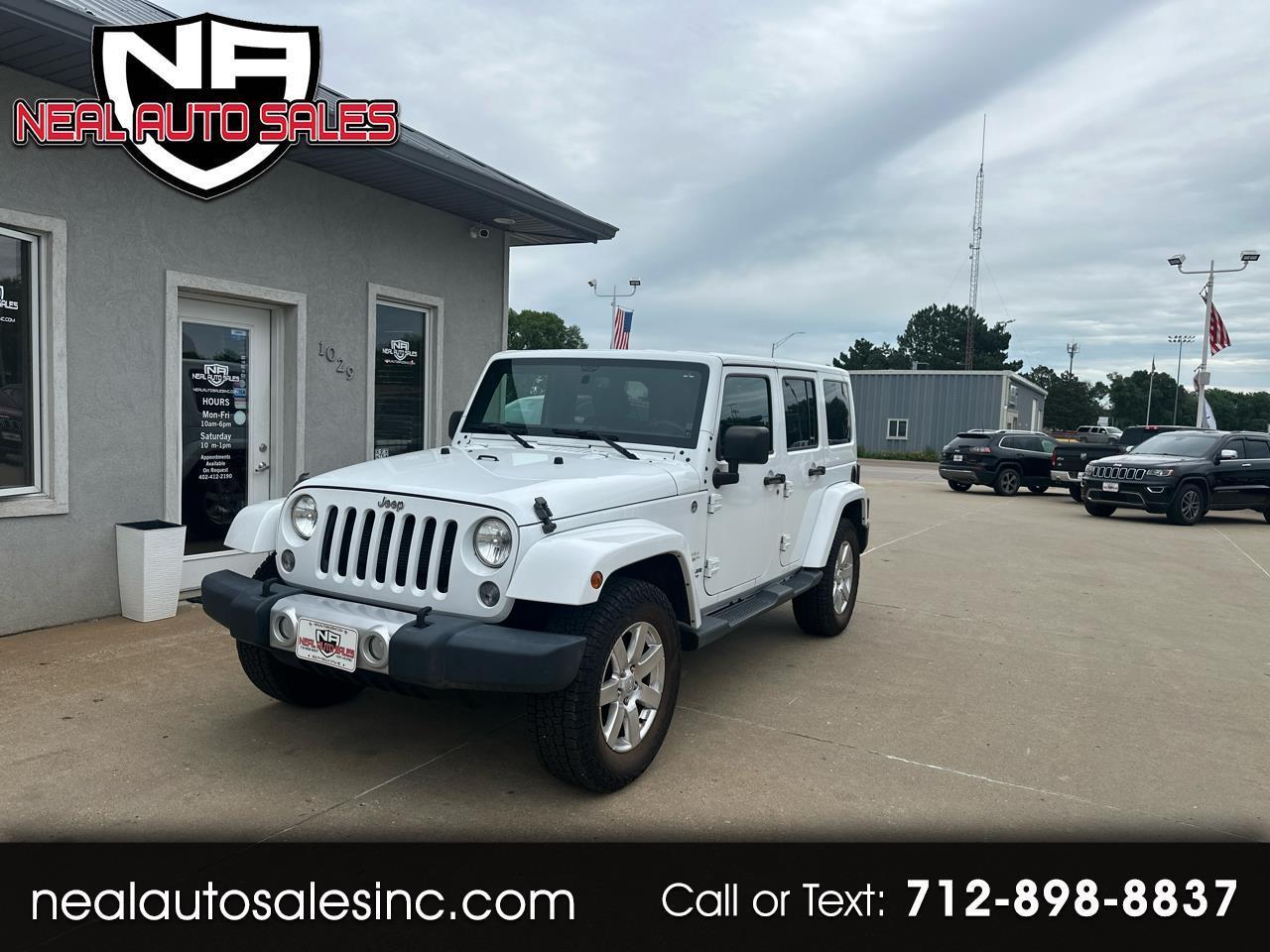 2015 Jeep Wrangler Unlimited 4WD 4dr Sahara