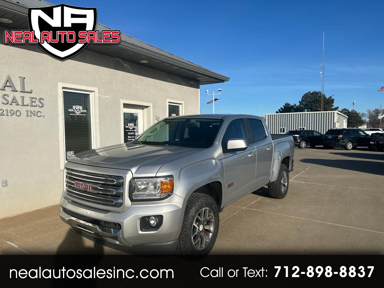 2016 GMC Canyon 4WD Crew Cab 128.3" SLE
