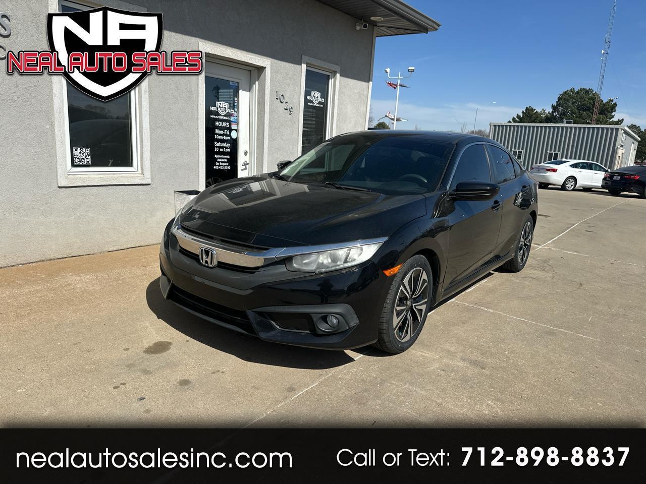 2016 Honda Civic Sedan 4dr CVT EX-T w/Honda Sensing