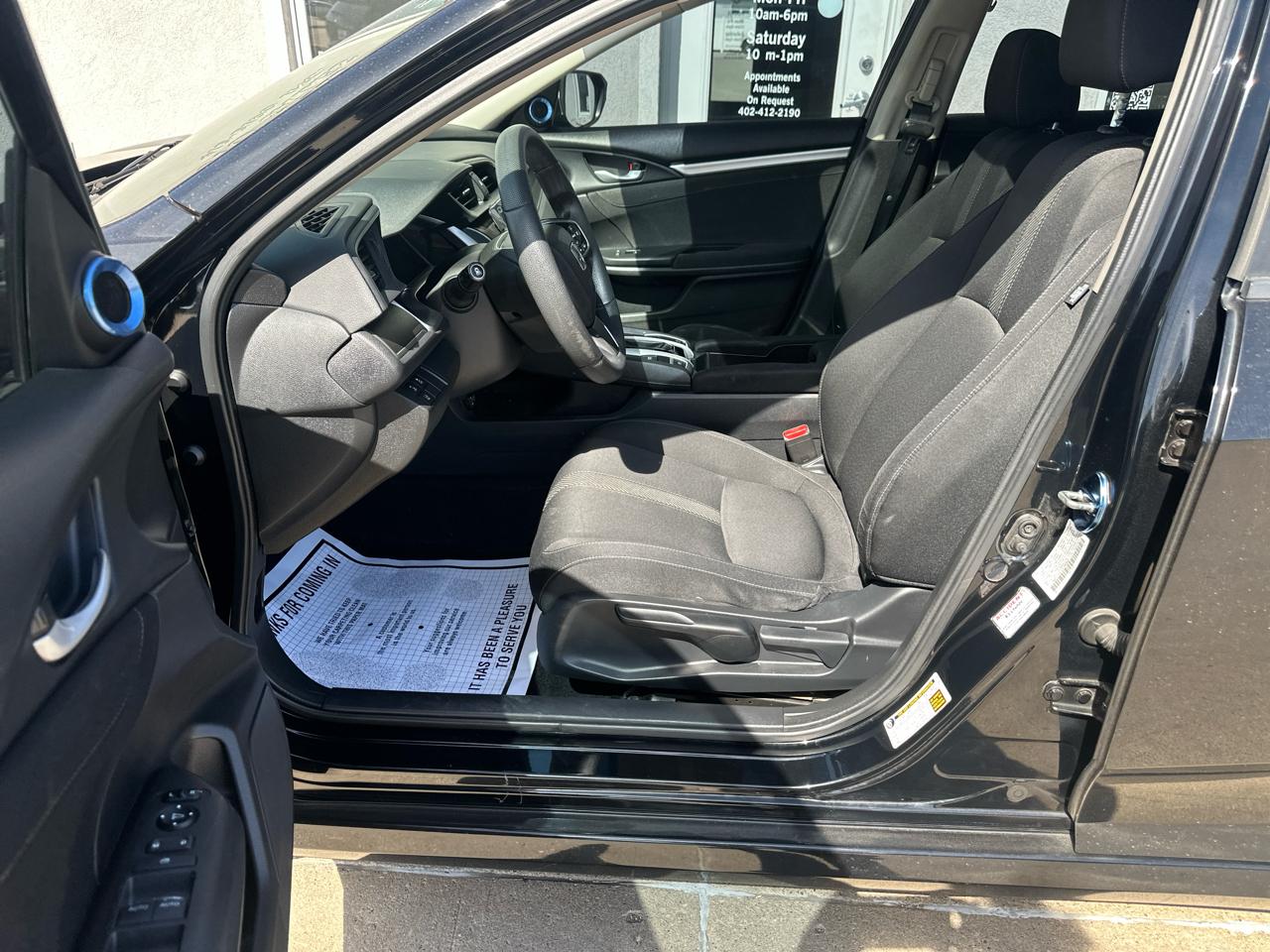 Honda Civic Sedan 4dr CVT EX-T w/Honda Sensing 2016